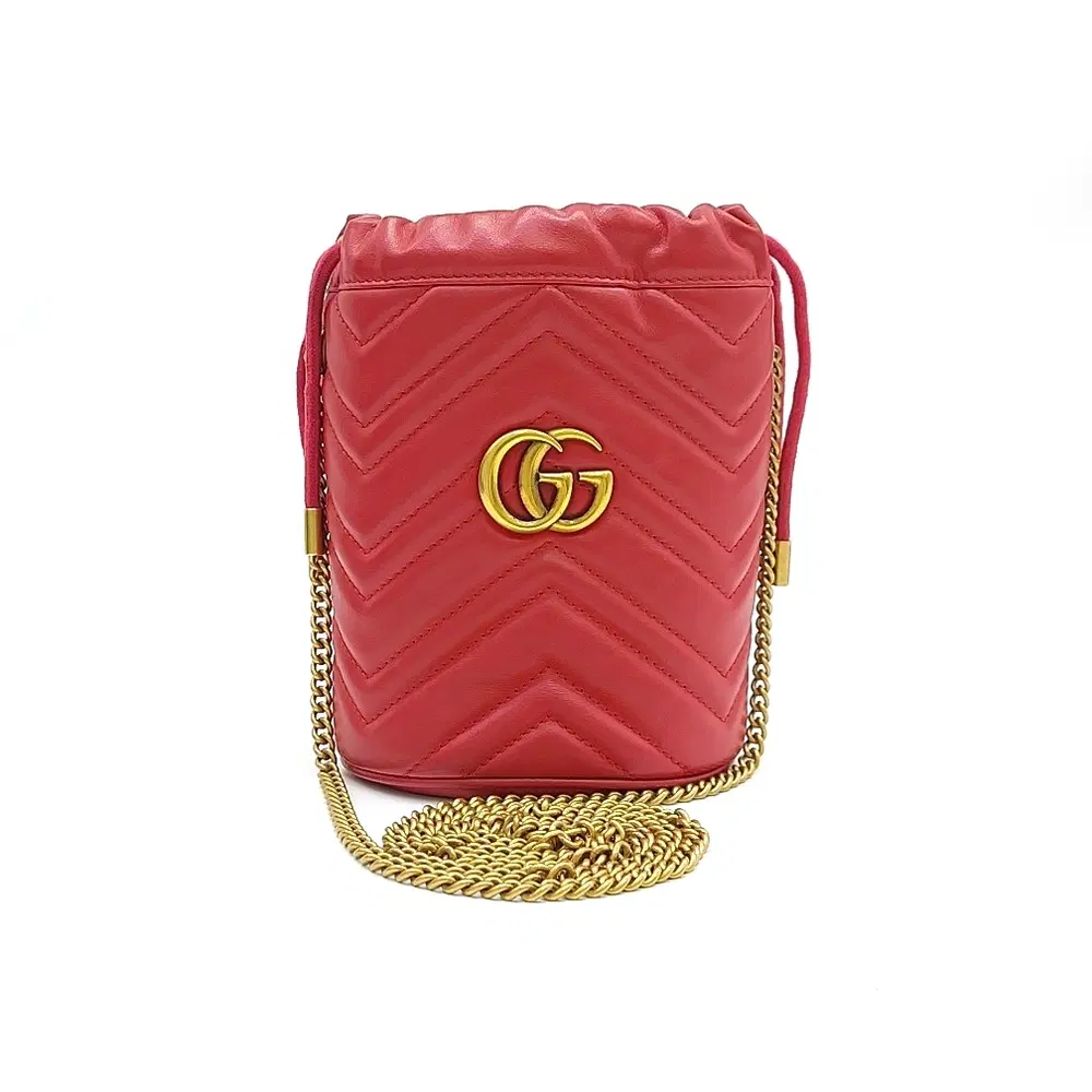 Gucci Gg Marmont Mini Bucket Bag (575163)