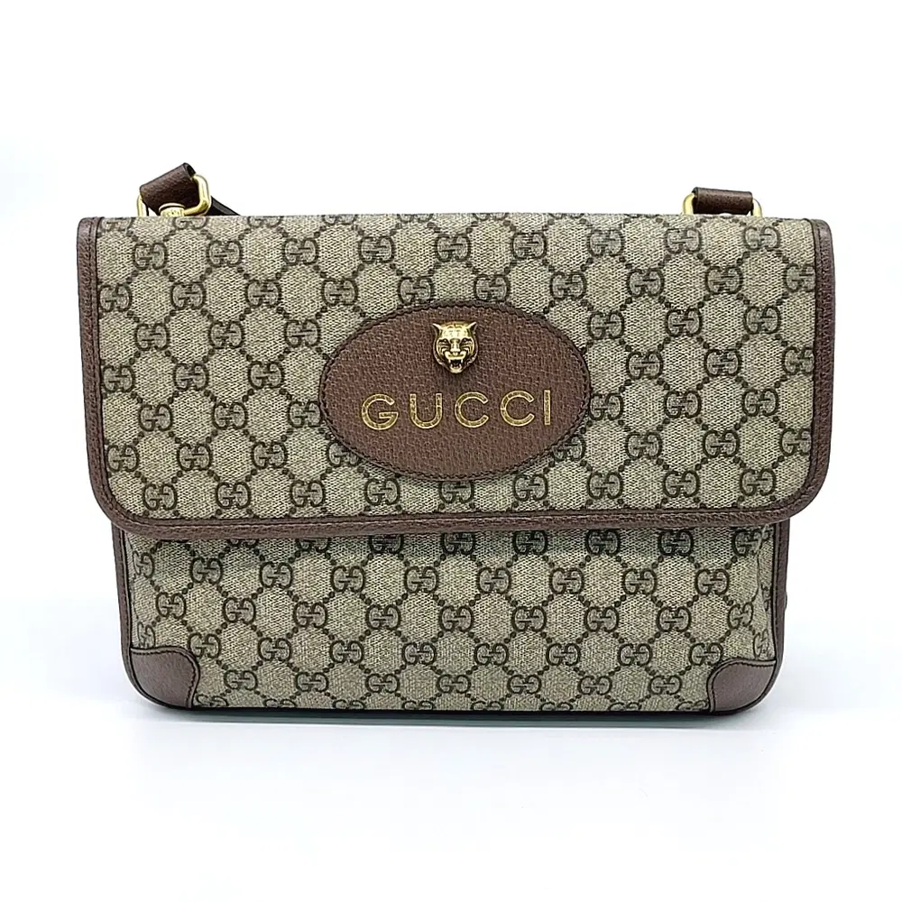 Gucci Gg Supreme Messenger Bag (495654)
