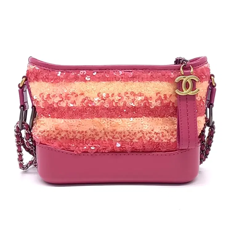 Chanel Sequin Gabrielle Hobo Bag Small-Hover-Image