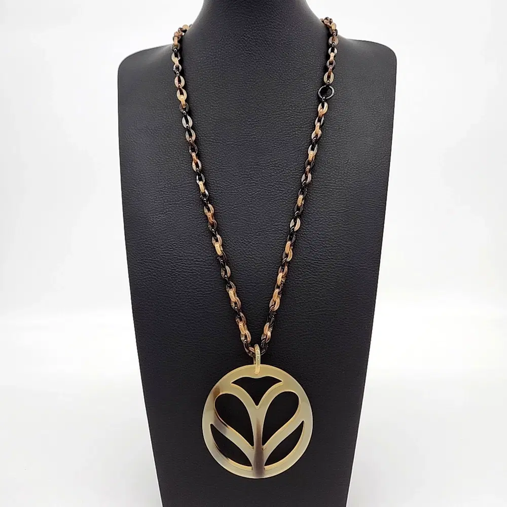 Hermes Horn Necklace