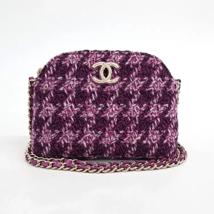 Chanel Tweed Mini Cross Bag-Hover-Image