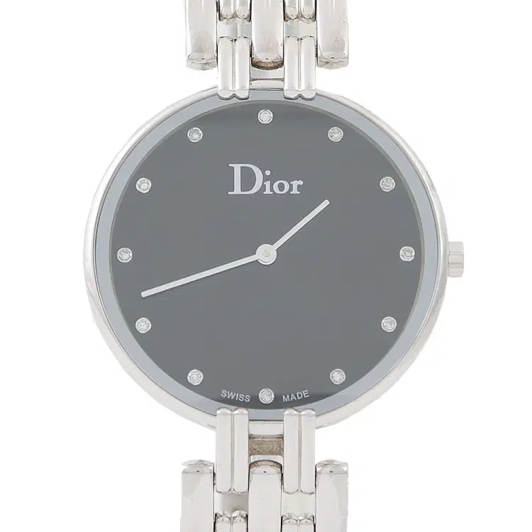 Christian Dior Bagira Diamond Steel Watch (Cd094110)-Hover-Image