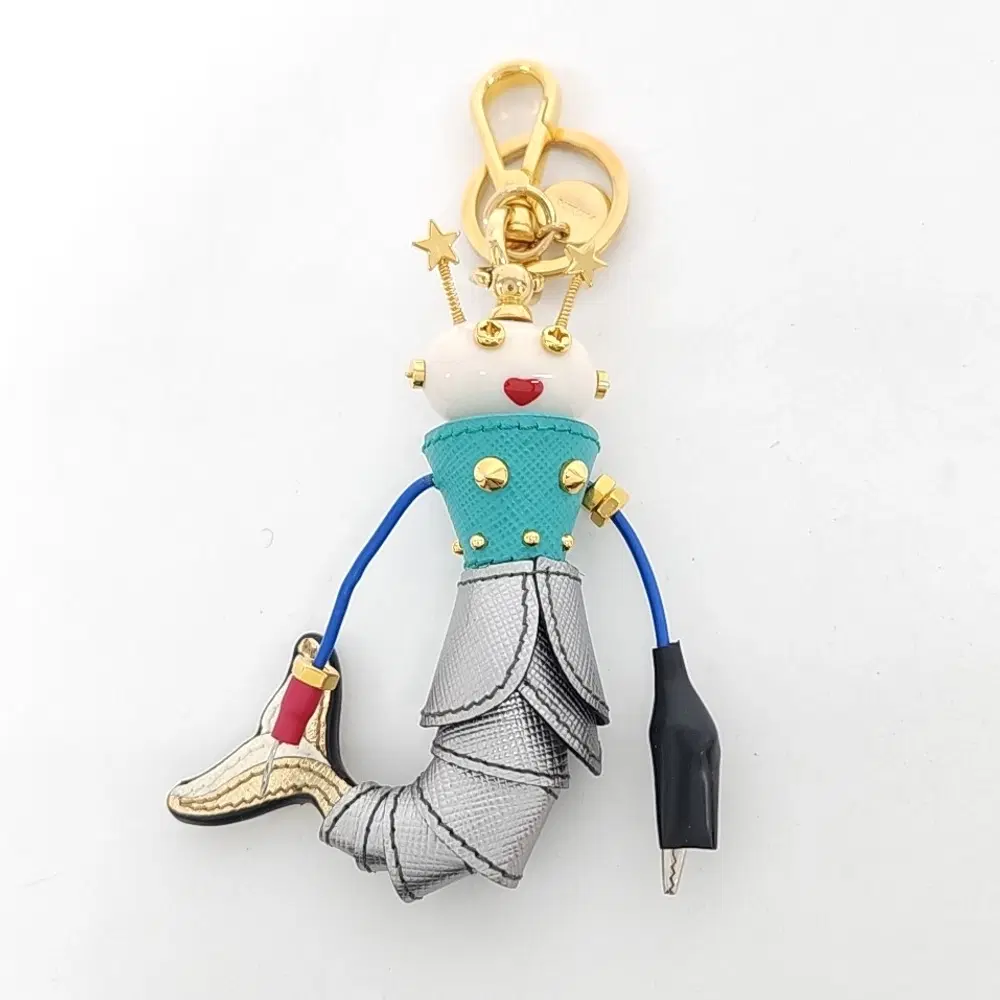 Prada Robot Key Ring And Bag Charm