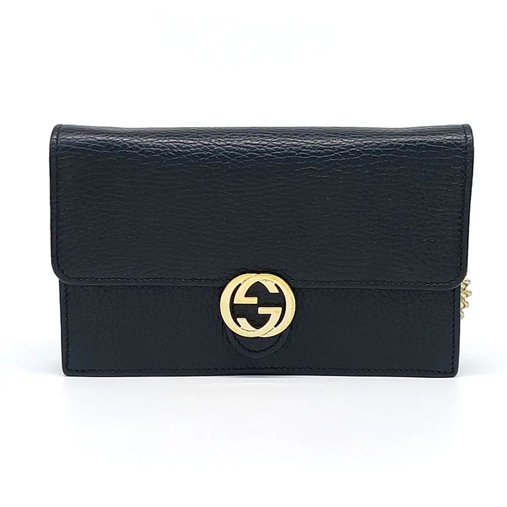 Gucci Interlocking Chain Cross Bag (615523)