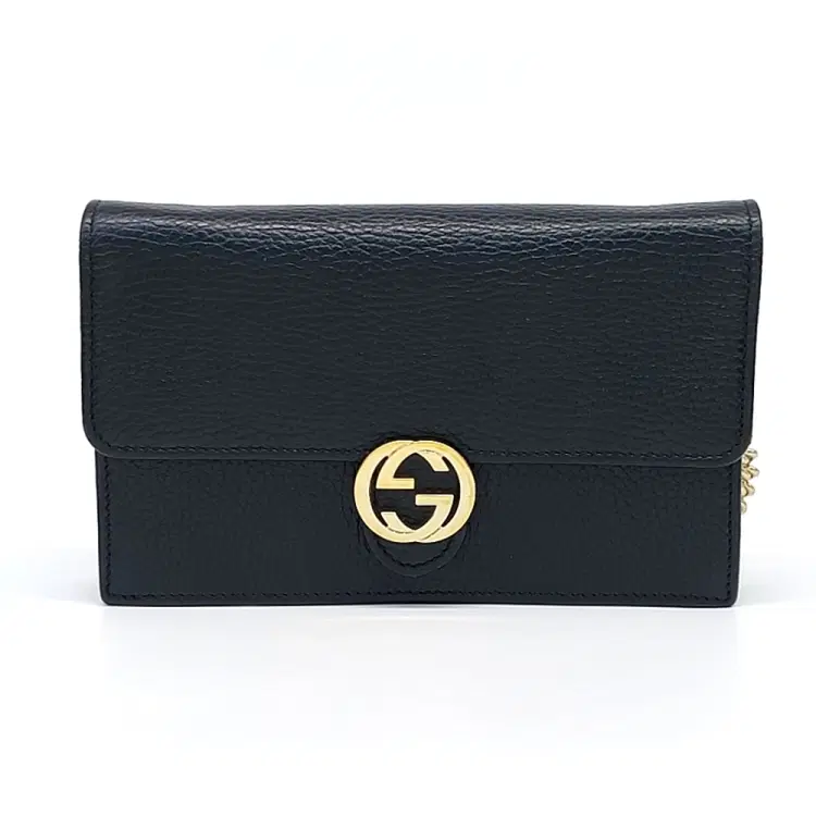 Gucci Interlocking Chain Cross Bag (615523)-Hover-Image