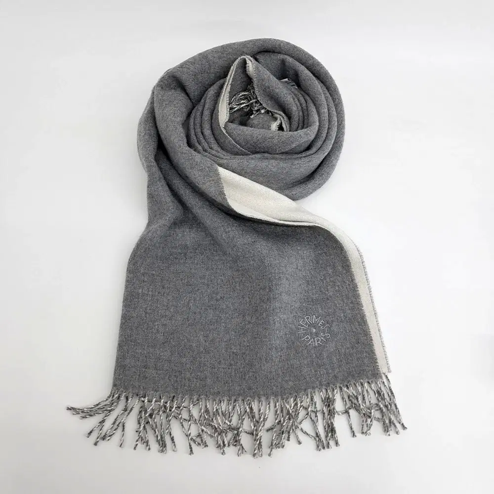 Hermes Cashmere Shawl And Muffler