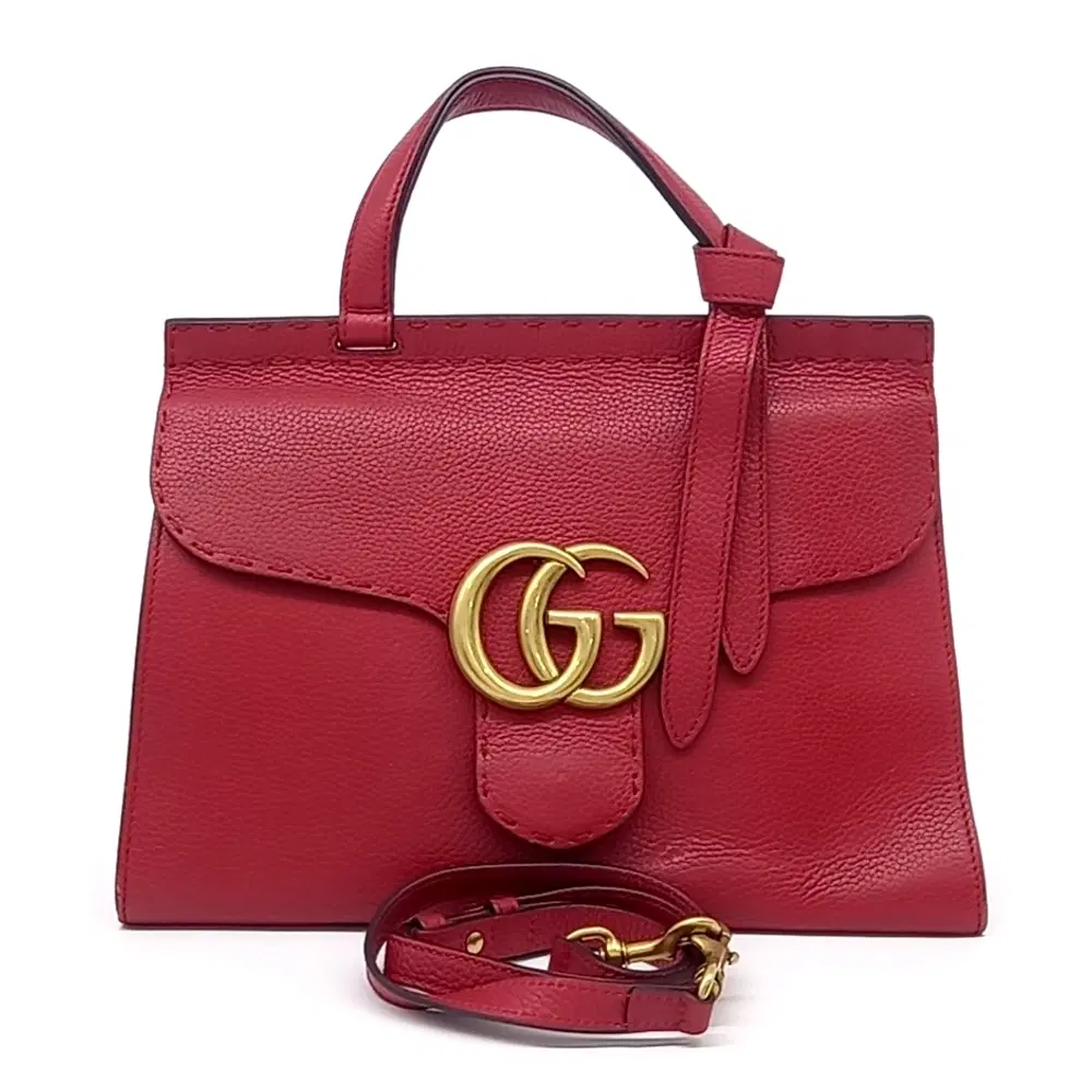 Gucci Gg Marmont Tote And Shoulder Bag (421890)