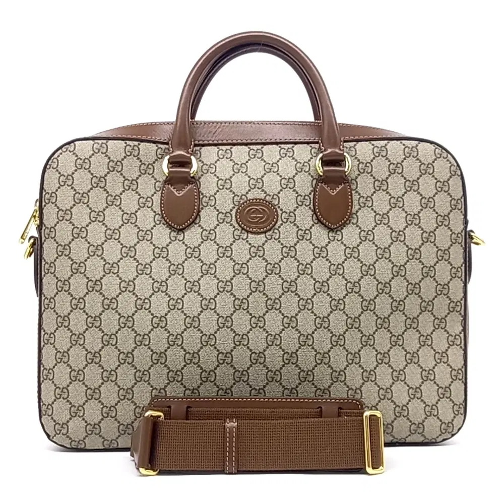 Gucci Interlocking Brief Case (674140)