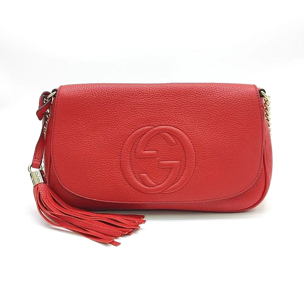 Gucci Soho Chain Cross Bag (336752)