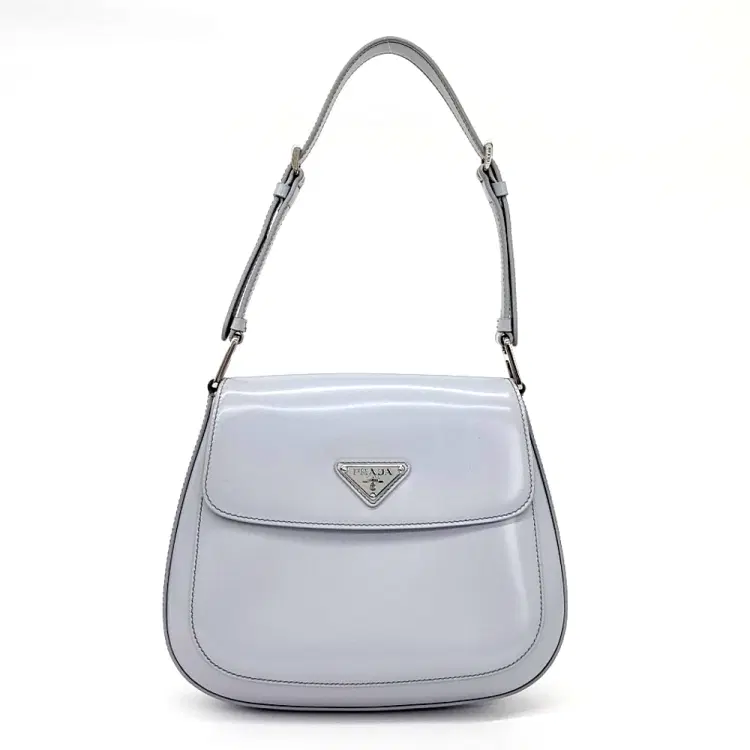Prada Cleo Brushed Shoulder Bag-Hover-Image