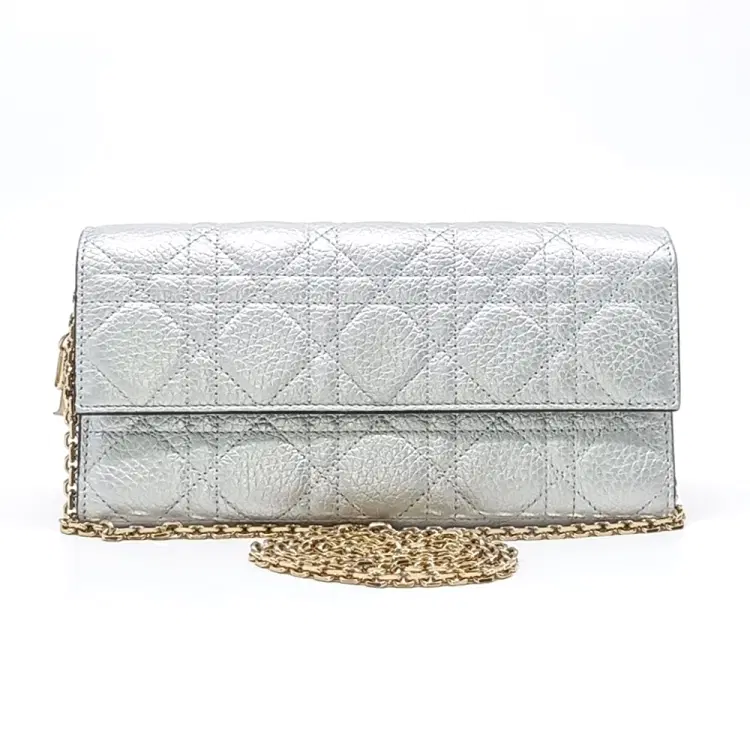 Christian Dior Long Wallet And Chain Cross Bag S0020Ovmv-Hover-Image