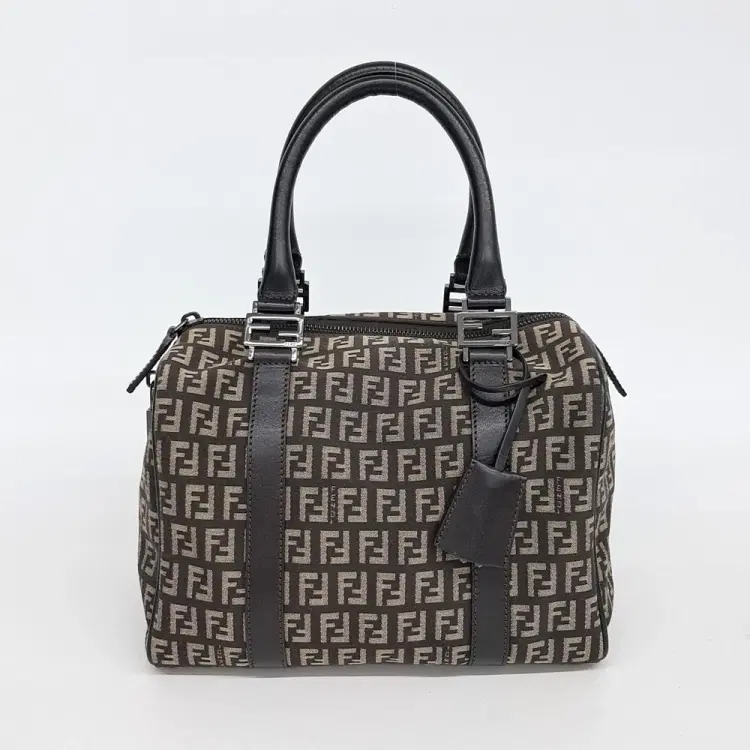 Fendi Zucca Boston Bag-Hover-Image