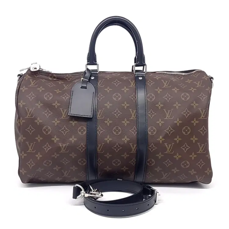 Louis Vuitton Macassar Bandoulière Keepall 45 M56711-Hover-Image