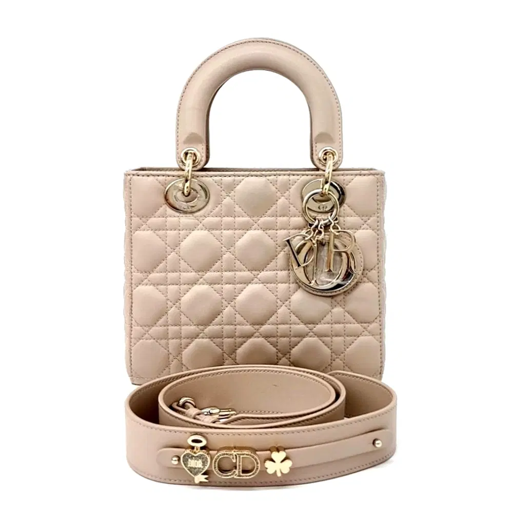 Christian Dior Cannage Lady Bag Small M0538