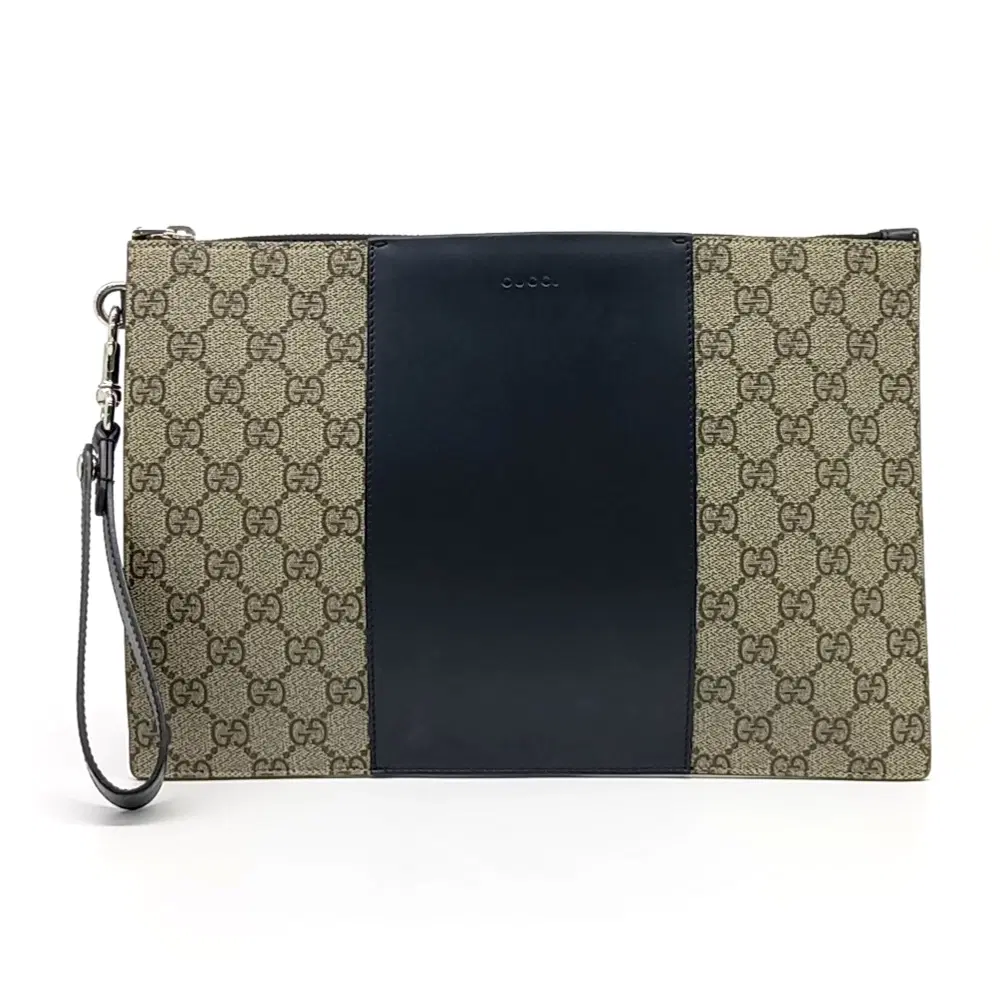 Gucci Gg Supreme Clutch (495017)