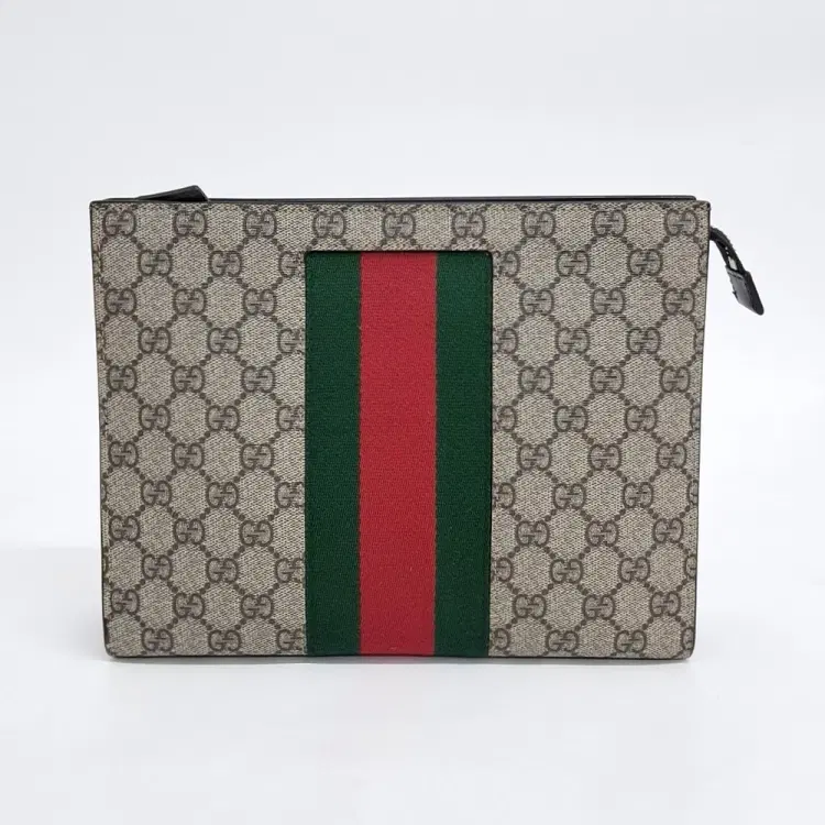 Gucci Gg Supreme Web Pouch (475316)-Hover-Image
