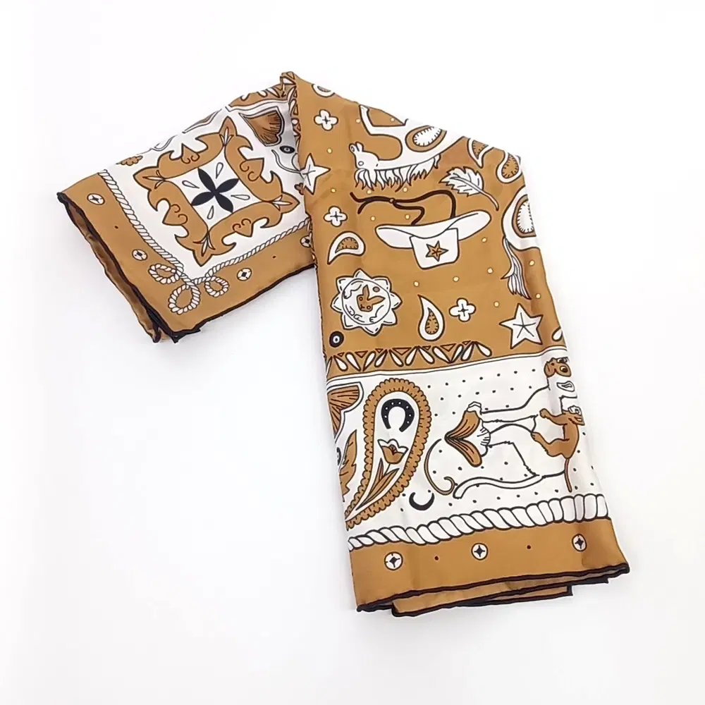 Hermes Silk Scarf