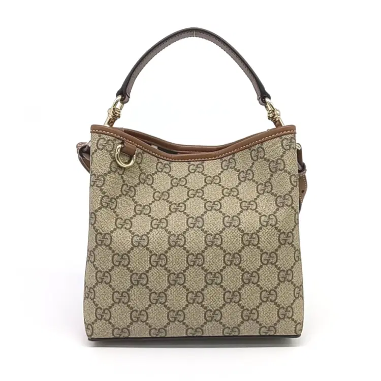 Gucci Gg Emblem Small Bucket Bag (815118)-Hover-Image