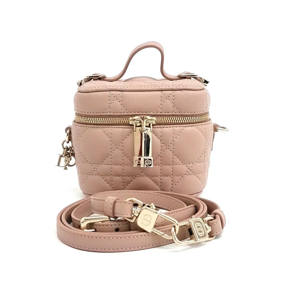 Christian Dior Cannage Micro Vanity