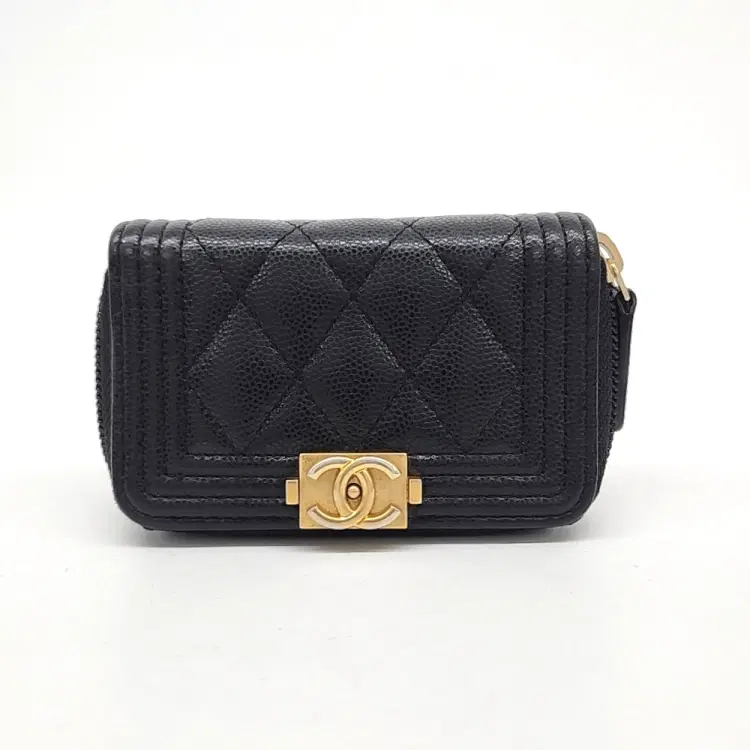 Chanel Caviar Boy Card Wallet-Hover-Image
