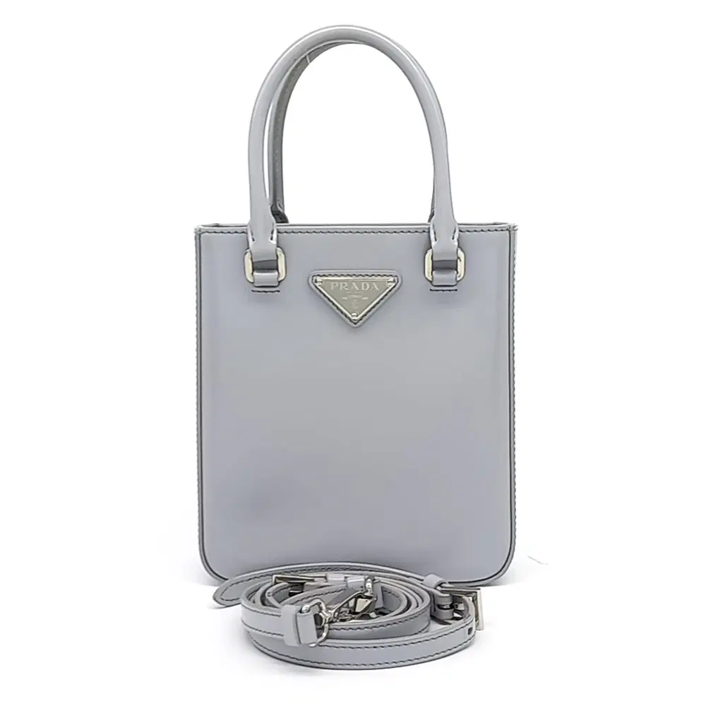 Prada Small Brushed Tote Bag (1Ba331)