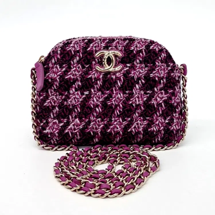 Chanel Tweed Mini Cross Bag-Hover-Image