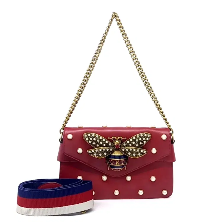 Gucci Broadway Metal B Shoulder Bag (453778)-Hover-Image
