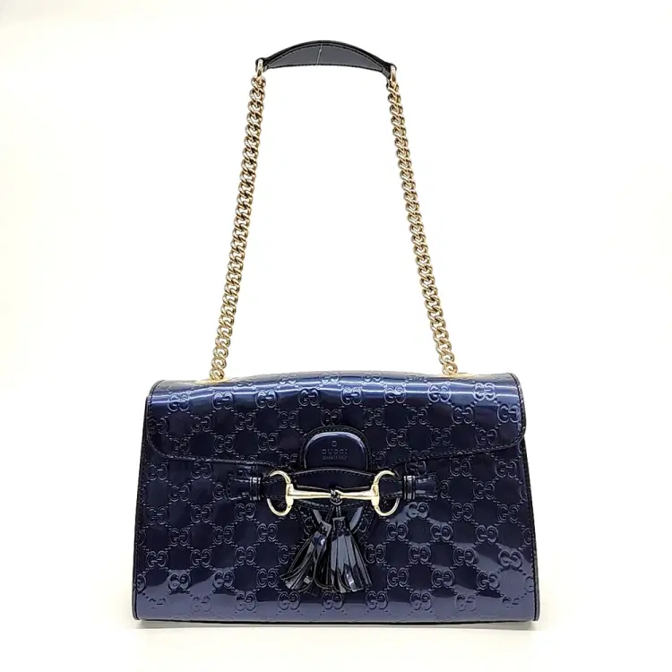 Gucci Cimaline Horsebit Chain Shoulder Bag (295402)-Hover-Image
