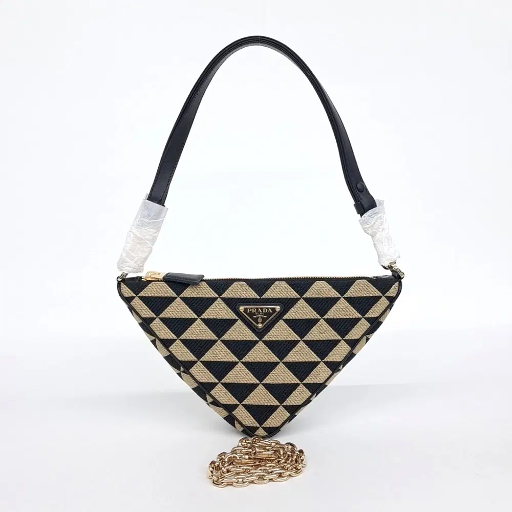 Prada Triangle Tote And Shoulder Bag (1Bc543)