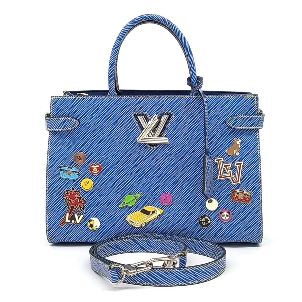 Louis Vuitton Epi Twist Tote And Shoulder Bag