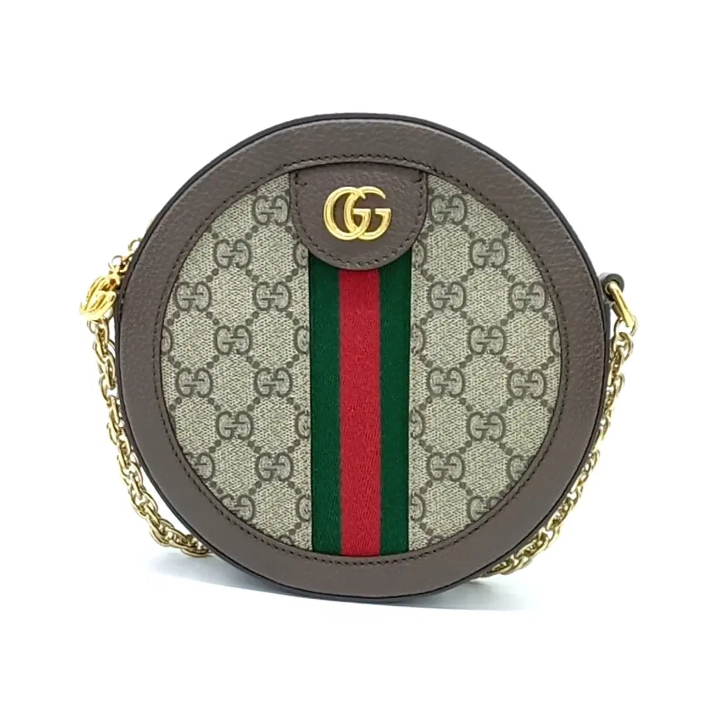 Gucci Ophidia Mini Gg Round Shoulder Bag (550618)