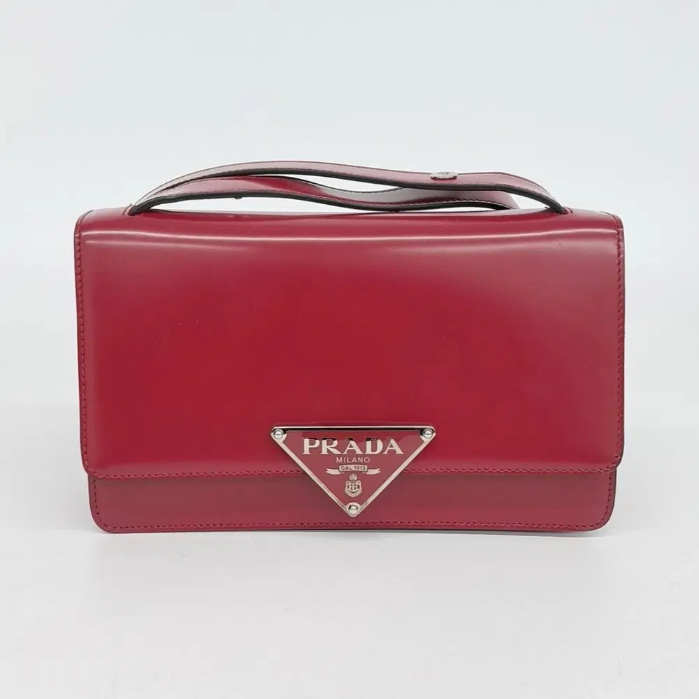 Prada Brushed Shoulder Bag (1Bd321)