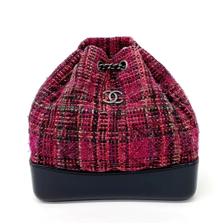 Chanel Tweed Gabrielle Backpack Small-Hover-Image