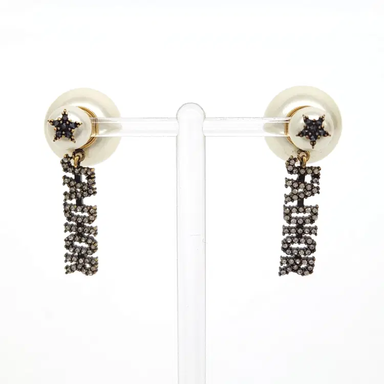 Christian Dior Tribal Earrings-Hover-Image
