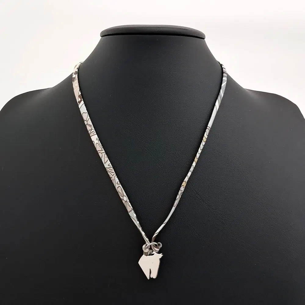 Hermes Tourbillon Silk Necklace