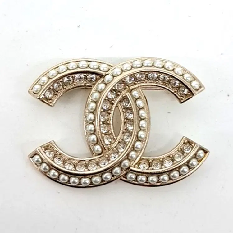 Chanel Logo Brooch-Hover-Image
