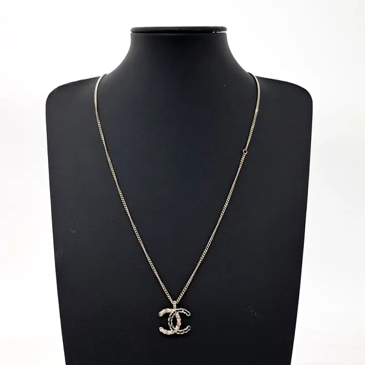 Chanel Logo Necklace-Hover-Image