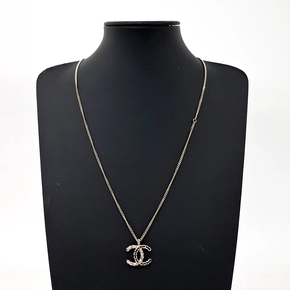 Chanel Logo Necklace