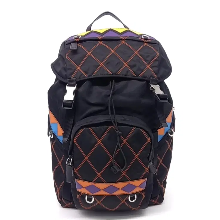 Prada Nylon Tessuto Backpack (2Vz135)-Hover-Image