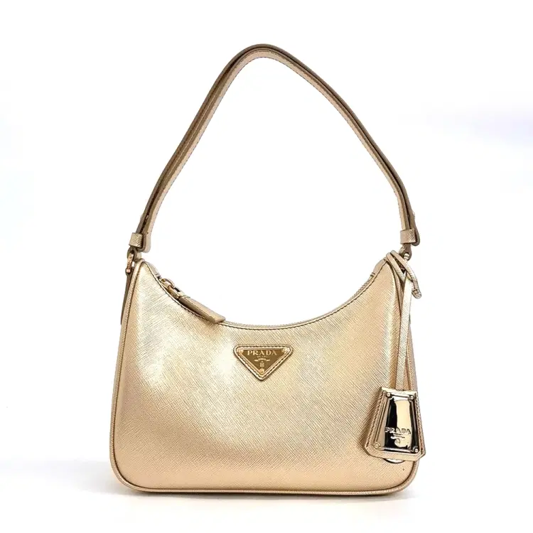 Prada Saffiano Luxe Hobo Bag (1Bc204)-Hover-Image