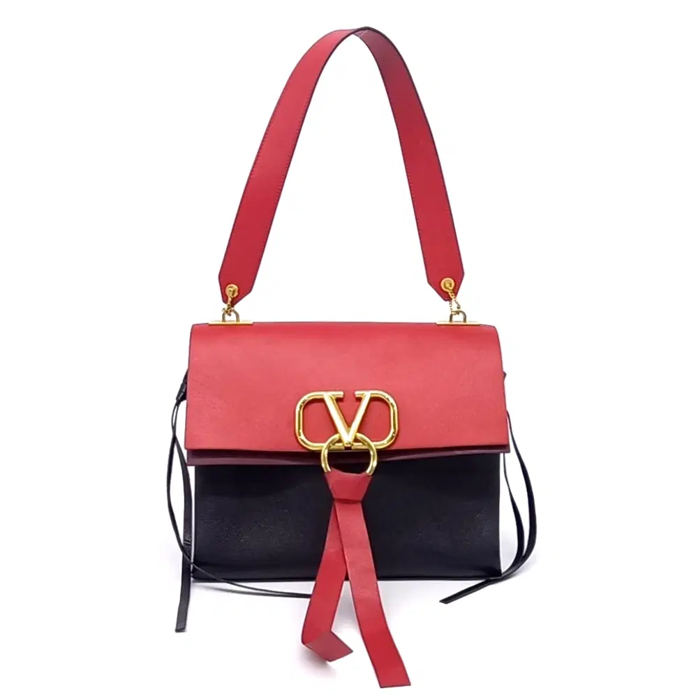 Valentino V-Ring Shoulder Bag