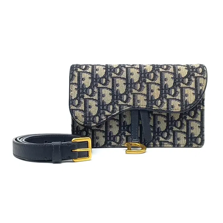 Christian Dior Oblique Saddle Belt Bag-Hover-Image