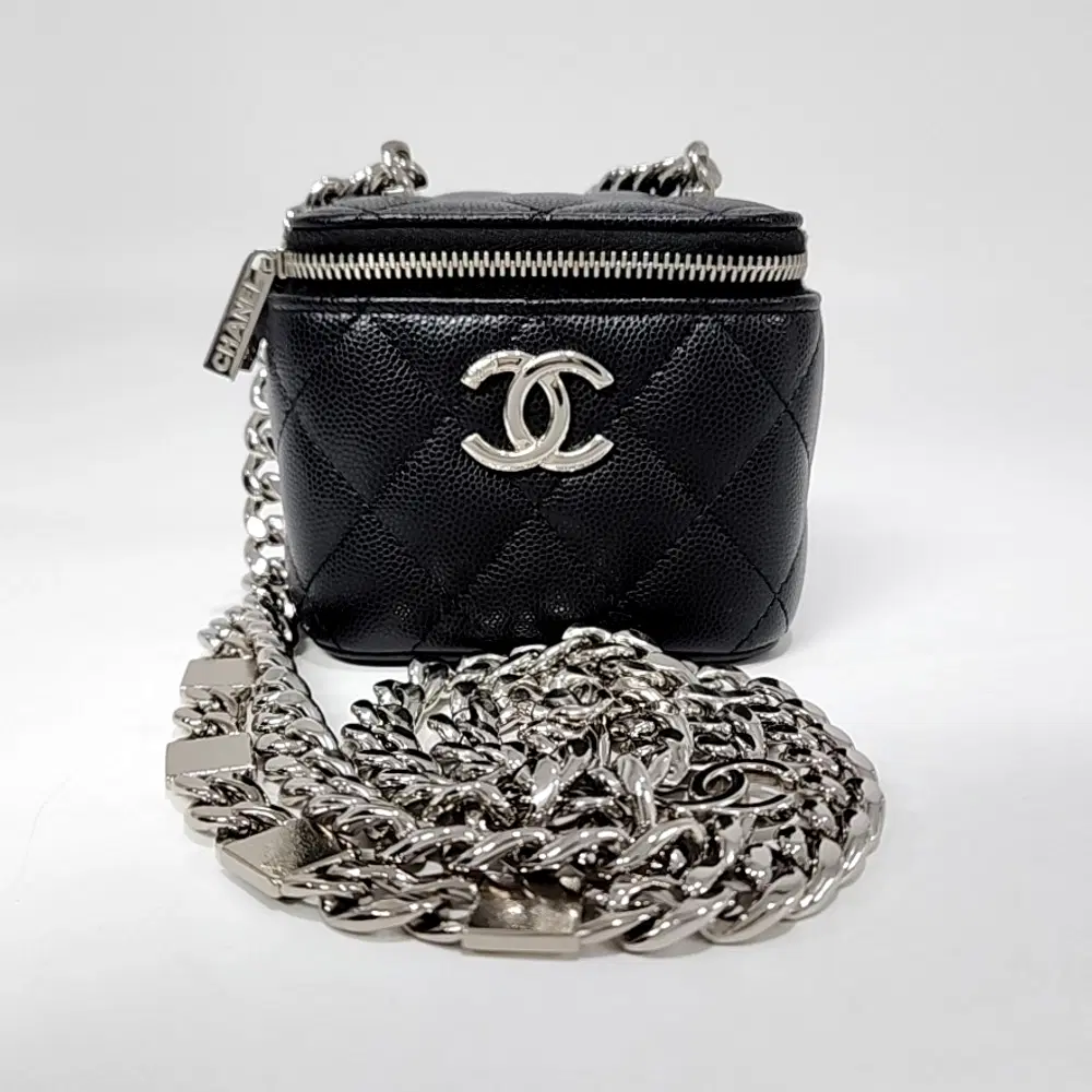 Chanel Caviar Coco Chain Vanity Bag Ap2718
