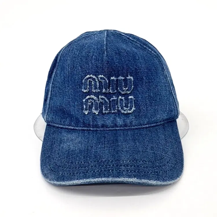 Miu Miu Denim Cap-Hover-Image