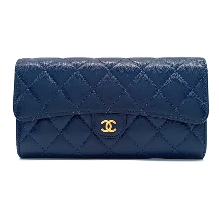 Chanel Caviar Long Wallet-Hover-Image