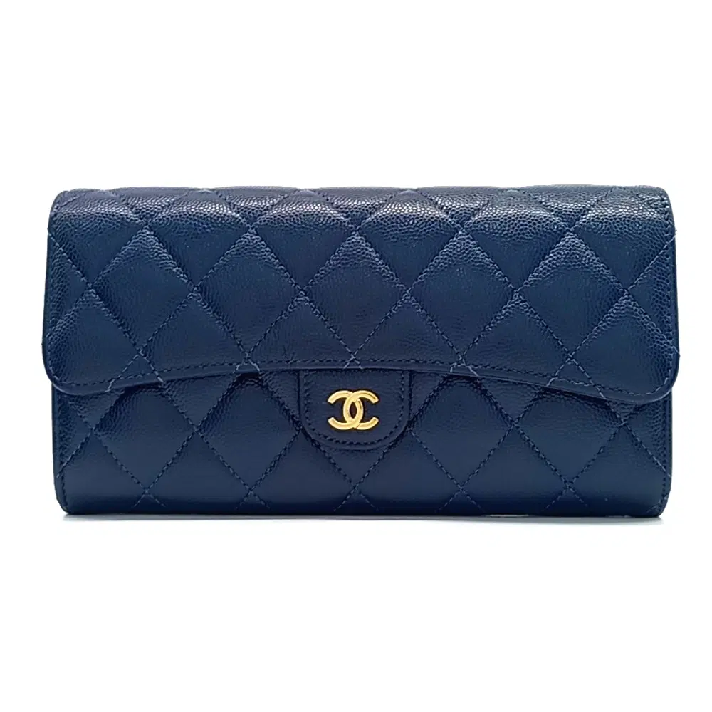 Chanel Caviar Long Wallet