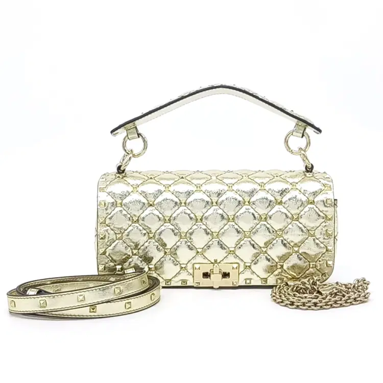 Valentino Rockstud Tote And Shoulder Bag-Hover-Image