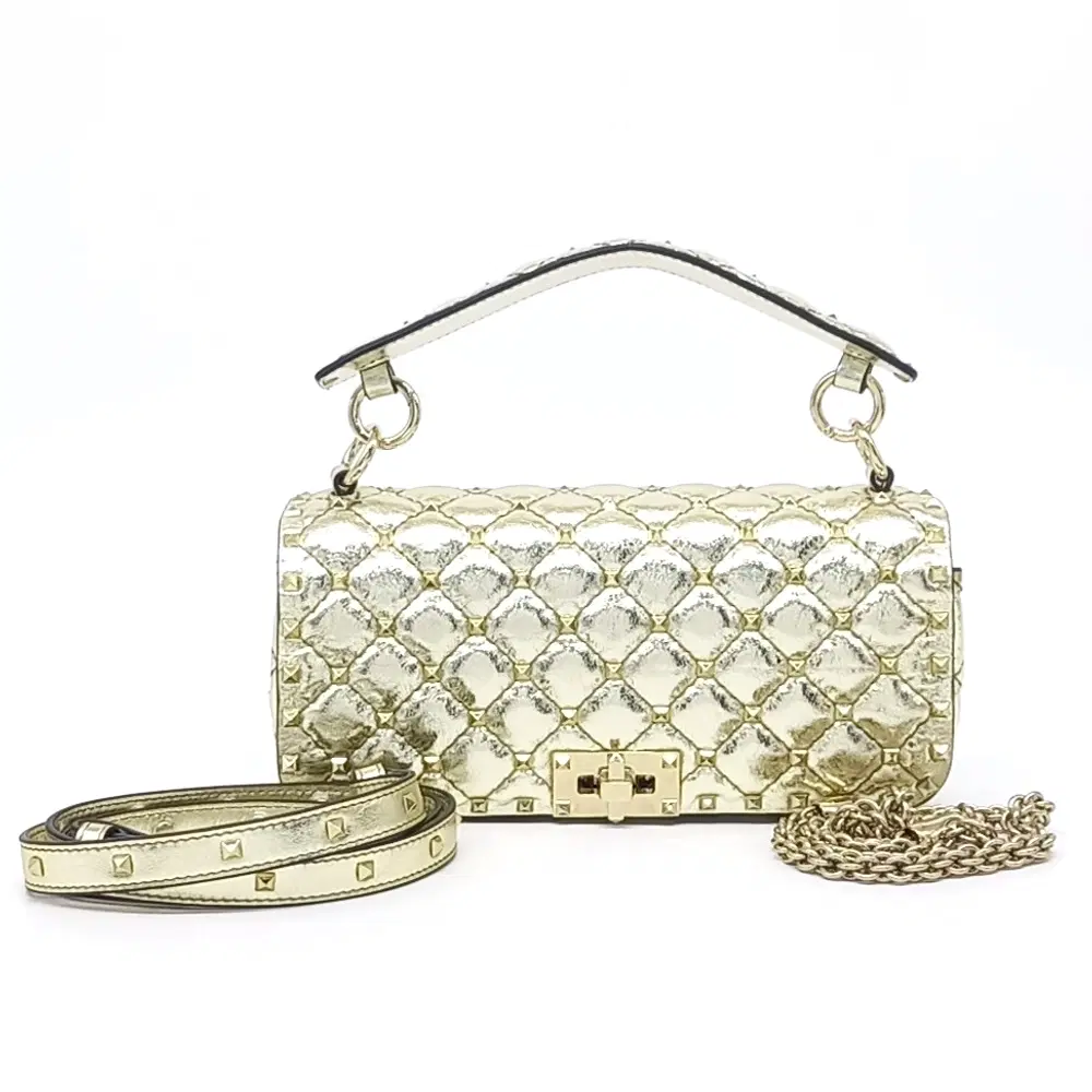 Valentino Rockstud Tote And Shoulder Bag