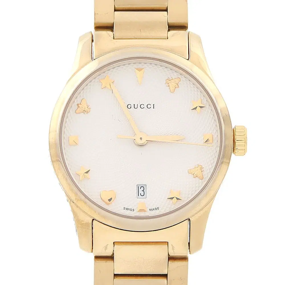 Gucci Timeless Steel Watch (126.5)
