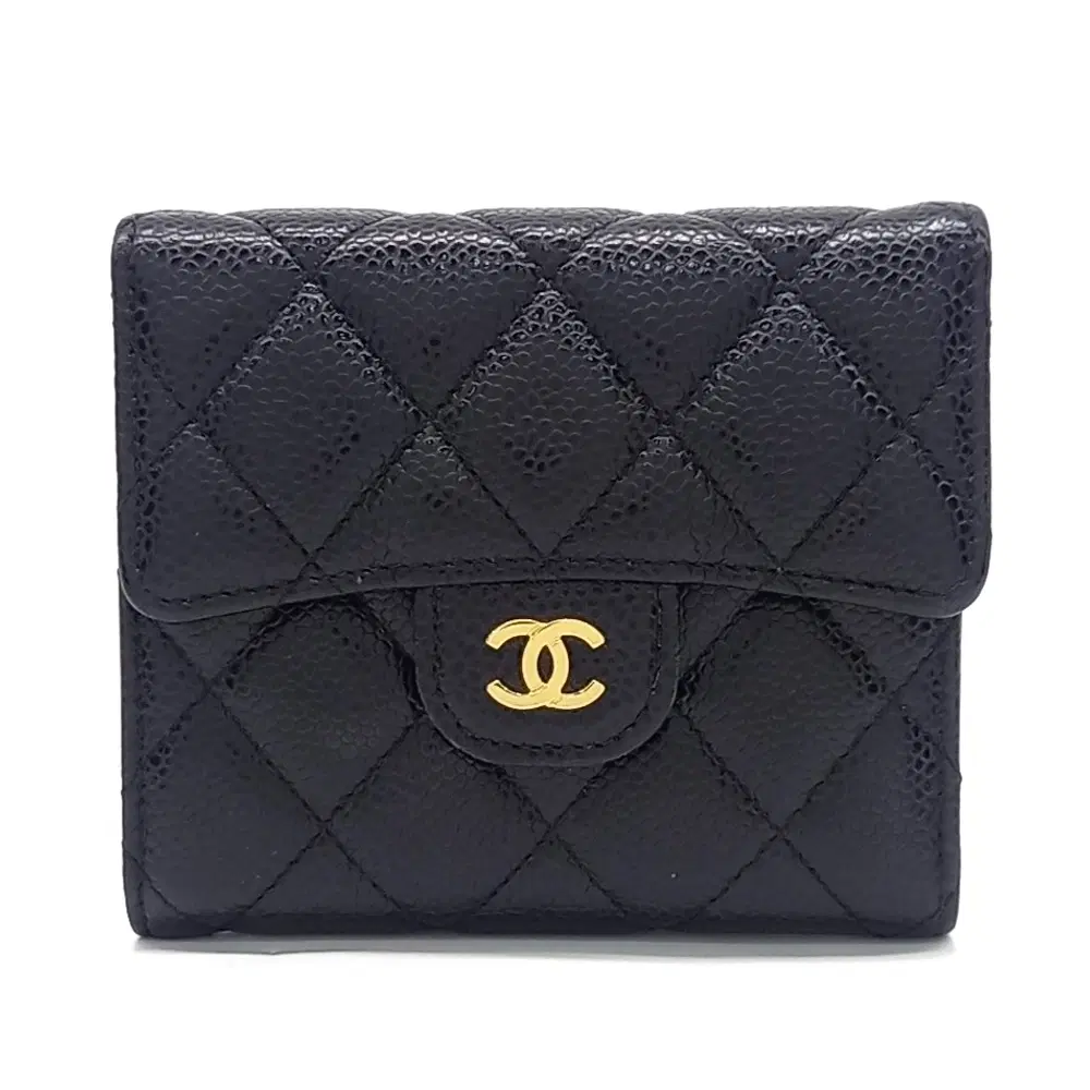 Chanel Caviar Bi-Fold Wallet